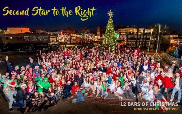 12 Bars of Christmas crawlers in costume, 2018