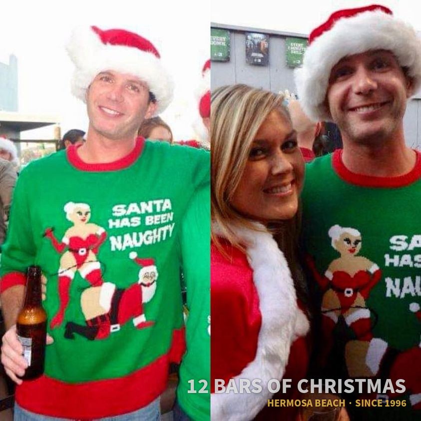 12 Bars of Christmas crawlers in costume, 2018
