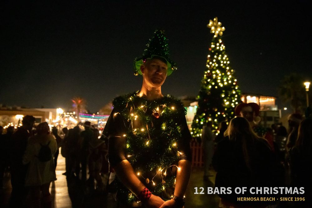 12 Bars of Christmas crawlers in costume, 2021