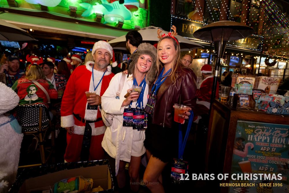 12 Bars of Christmas crawlers in costume, 2024