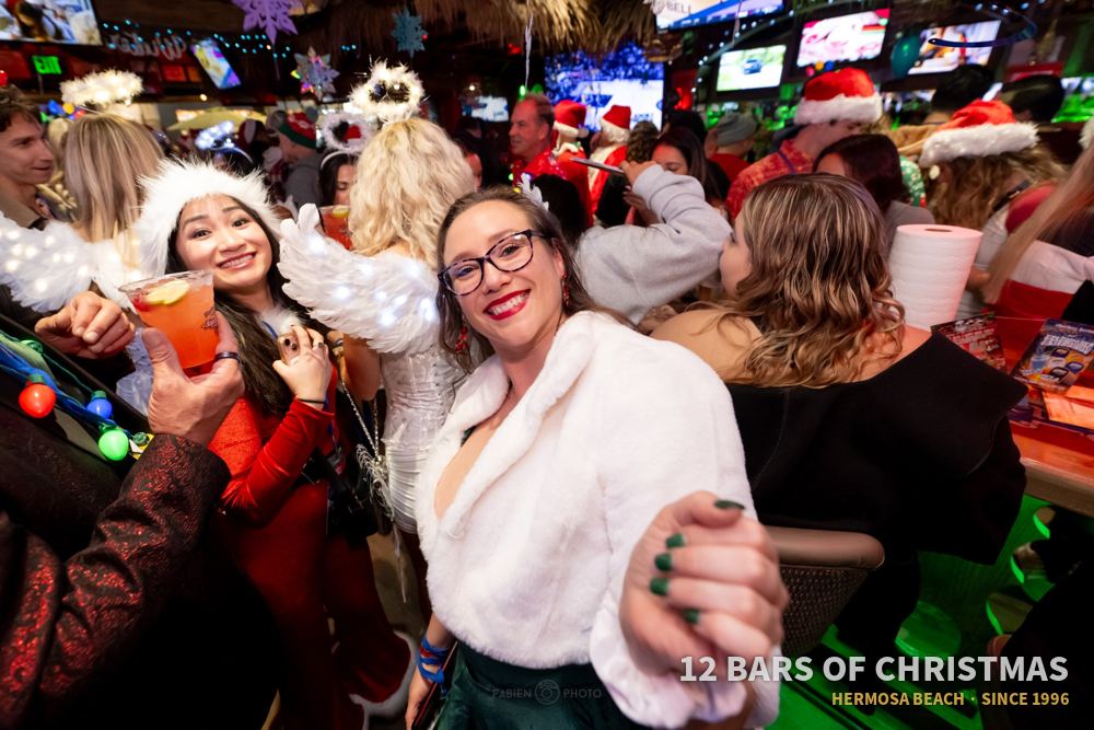 12 Bars of Christmas crawlers in costume, 2024