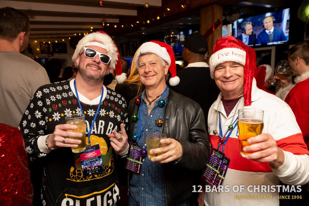 12 Bars of Christmas crawlers in costume, 2024
