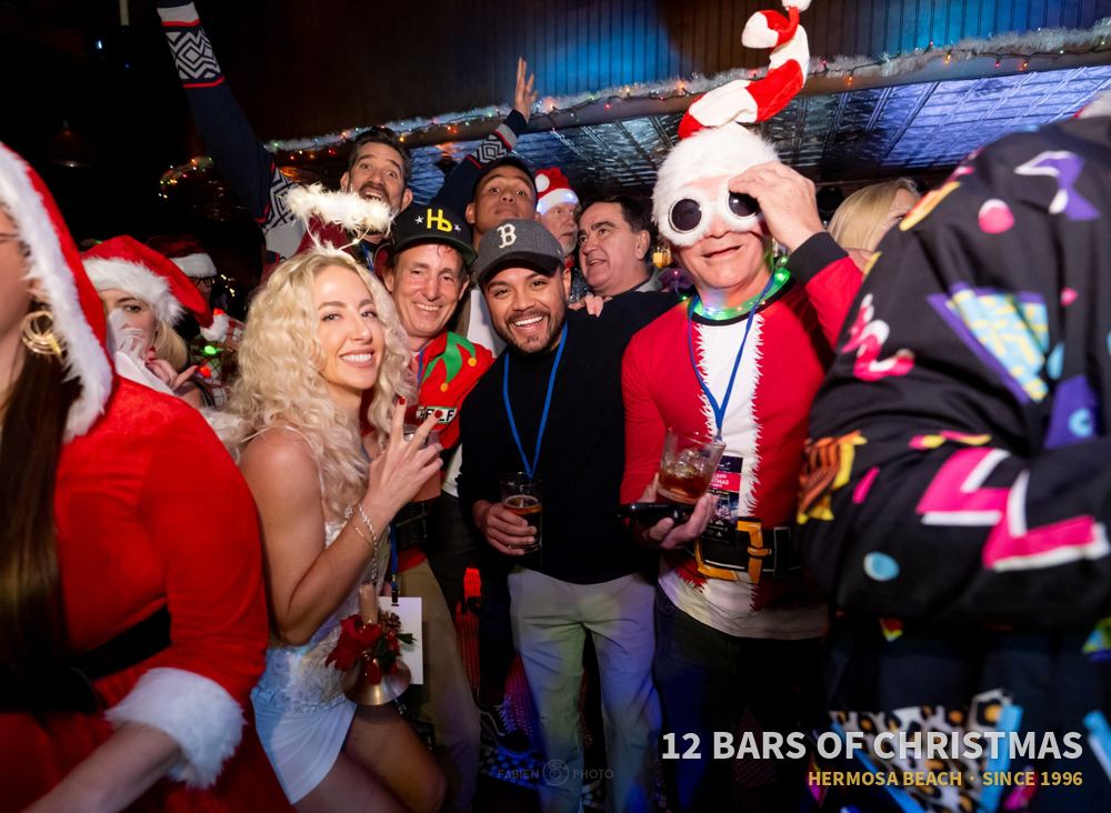 12 Bars of Christmas crawlers in costume, 2024