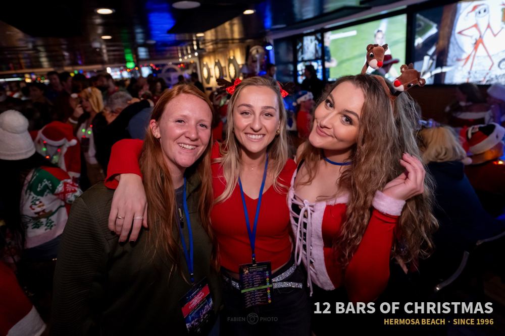 12 Bars of Christmas crawlers in costume, 2024