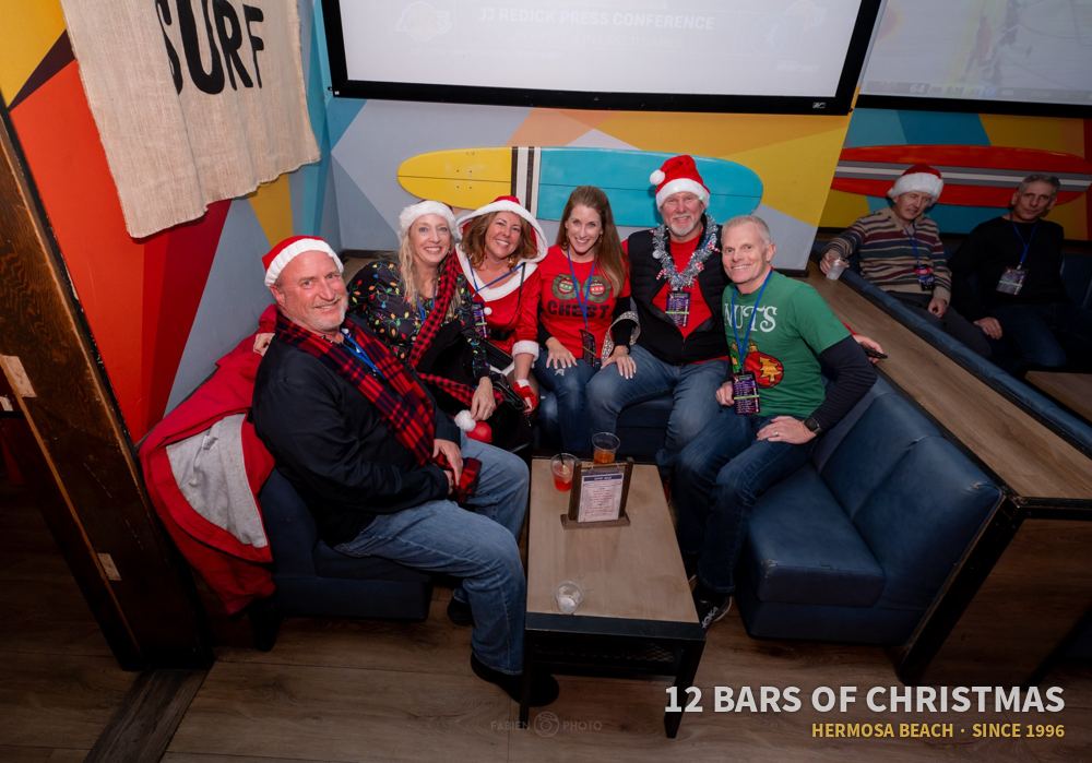 12 Bars of Christmas crawlers in costume, 2024