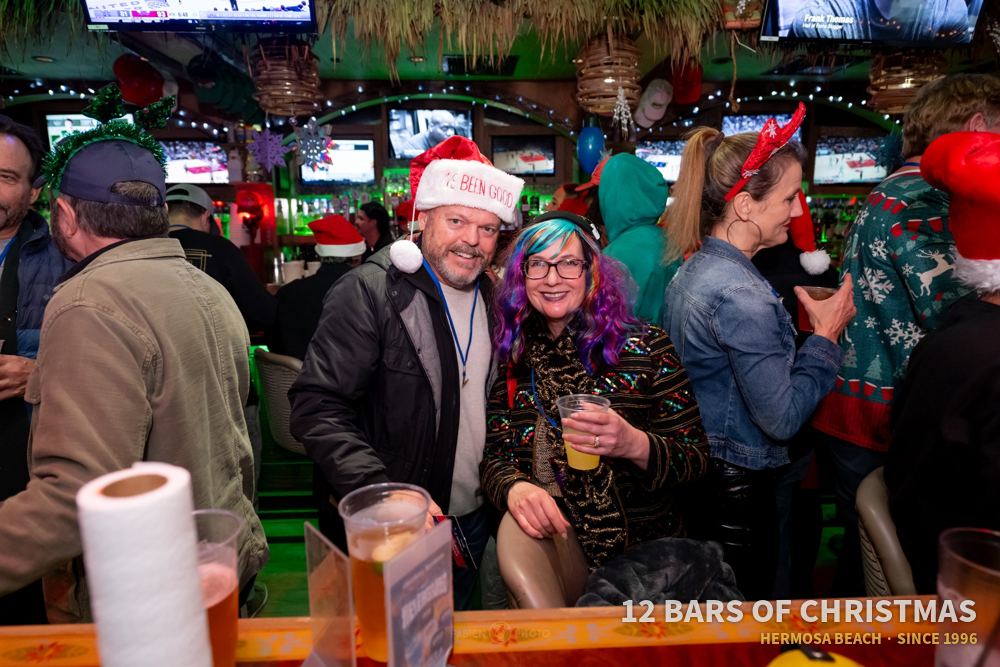 12 Bars of Christmas crawlers in costume, 2024