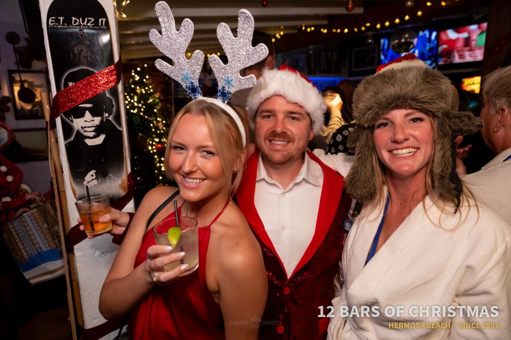 12 Bars of Christmas crawlers in costume, 2024